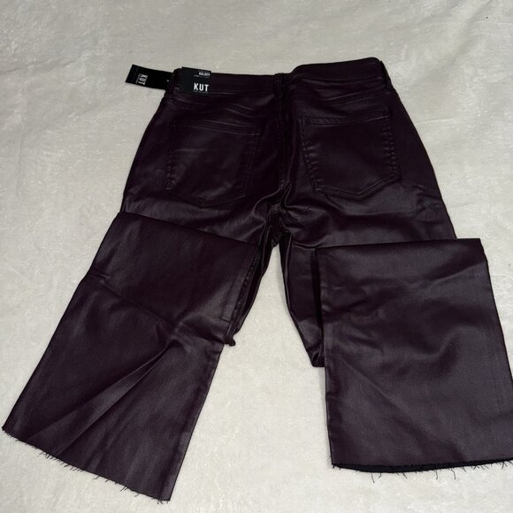 Women’s Kut from the Kloth Sangria High Rise Kelsey Ankle Flare Jeans Size 8 - Picture 7 of 8